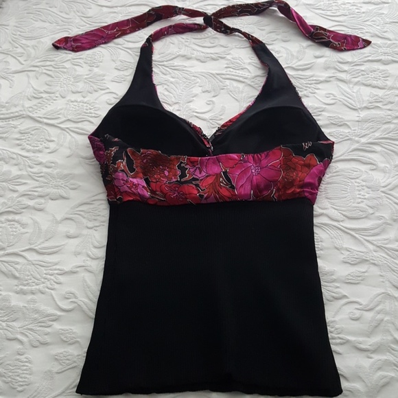 Women's Cache halter sweater top - Picture 2 of 7